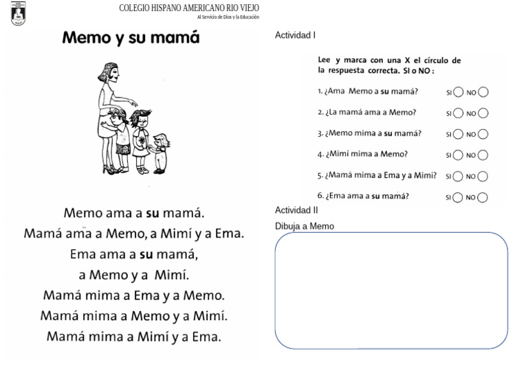 Lectura Letra M | PDF
