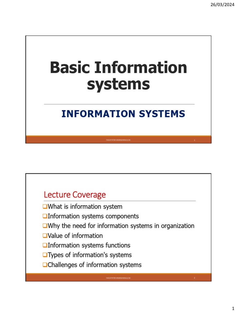 Information Systems | PDF | Decision Support System | Computer Network