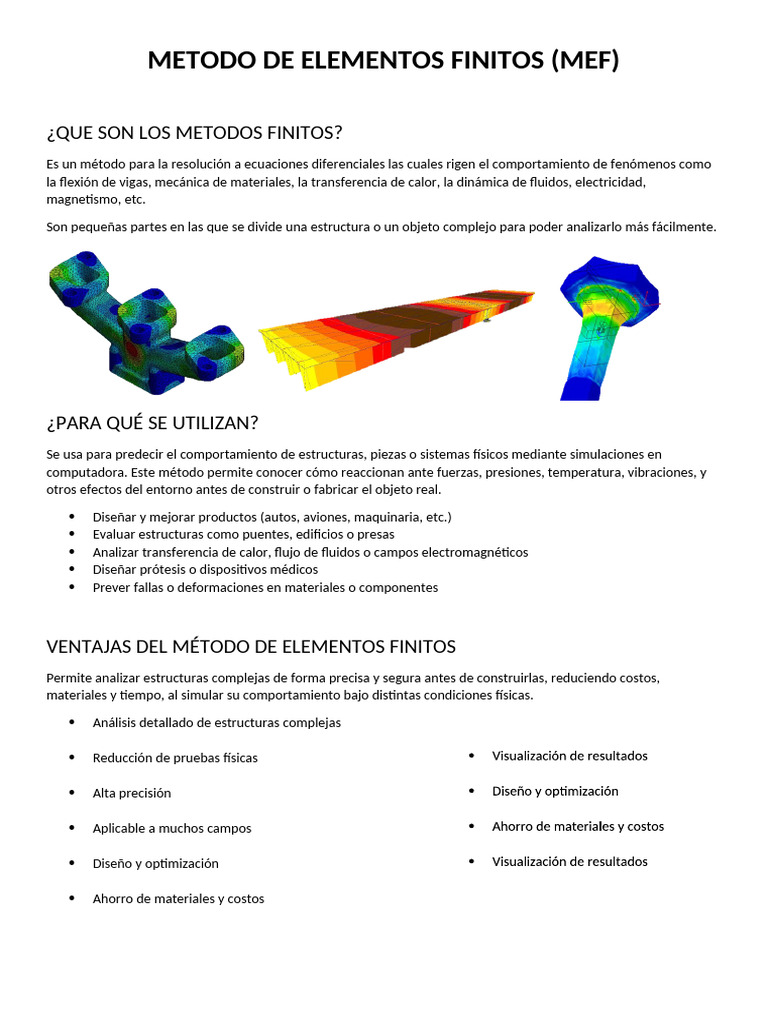Metodo de Elementos Finitos | PDF