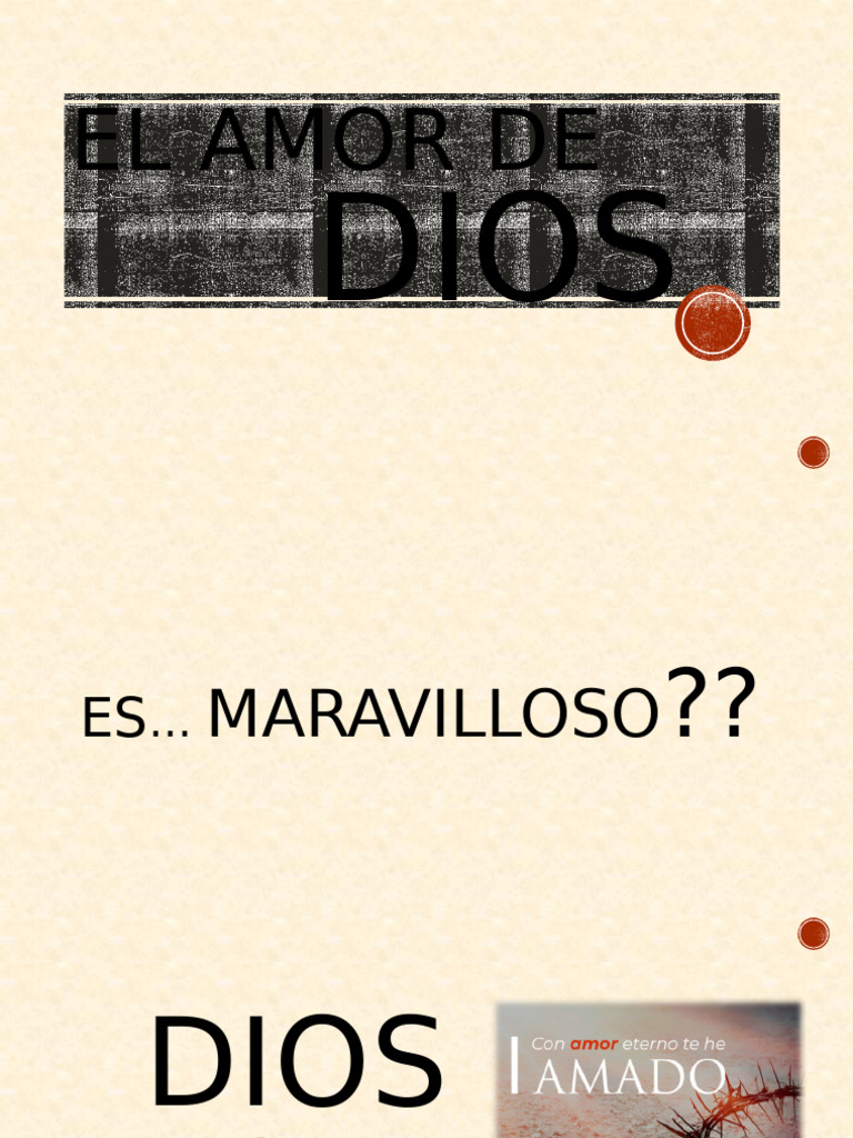 El Infinito Amor de Dios por Ti | PDF | Amor | Dios