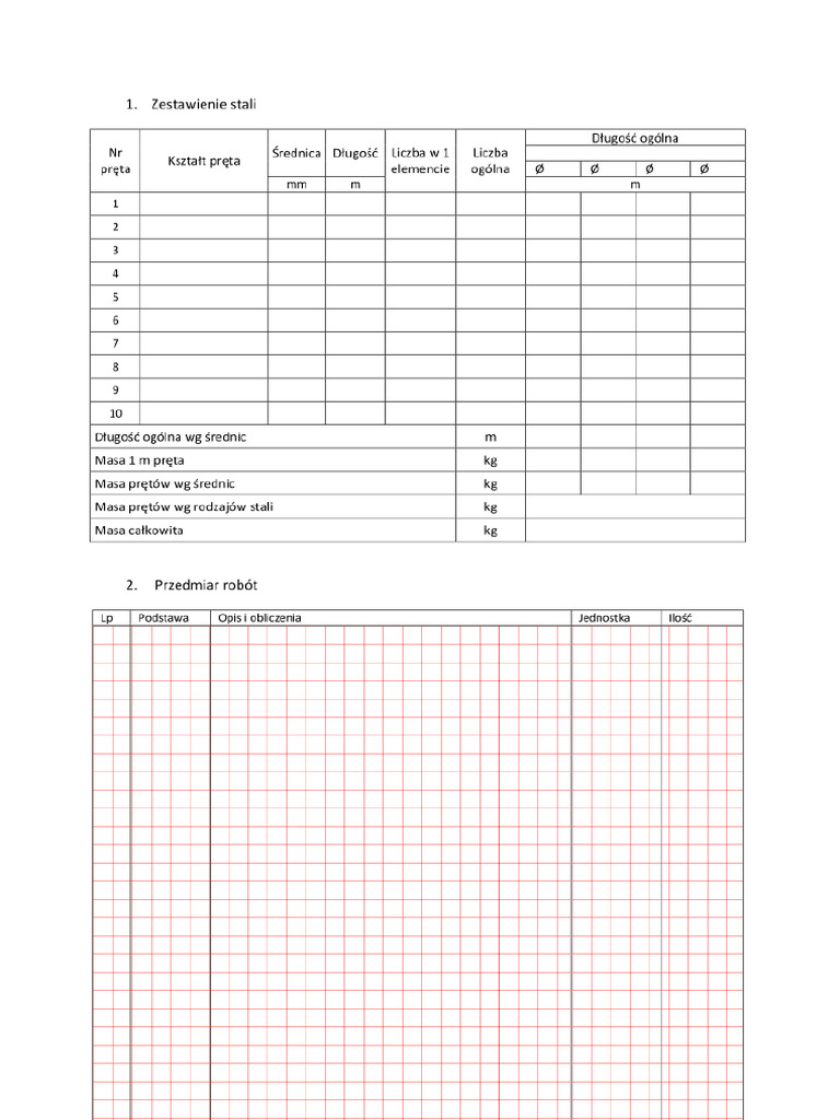 Tabelki | PDF