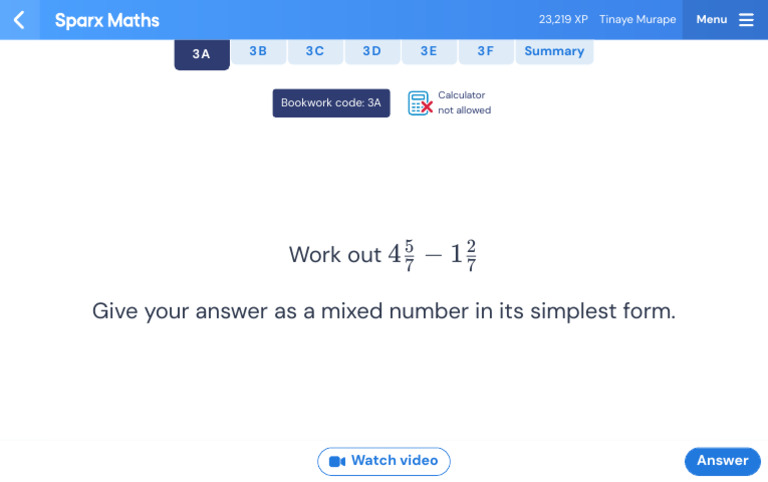 Sparx Maths Homework Guide | PDF