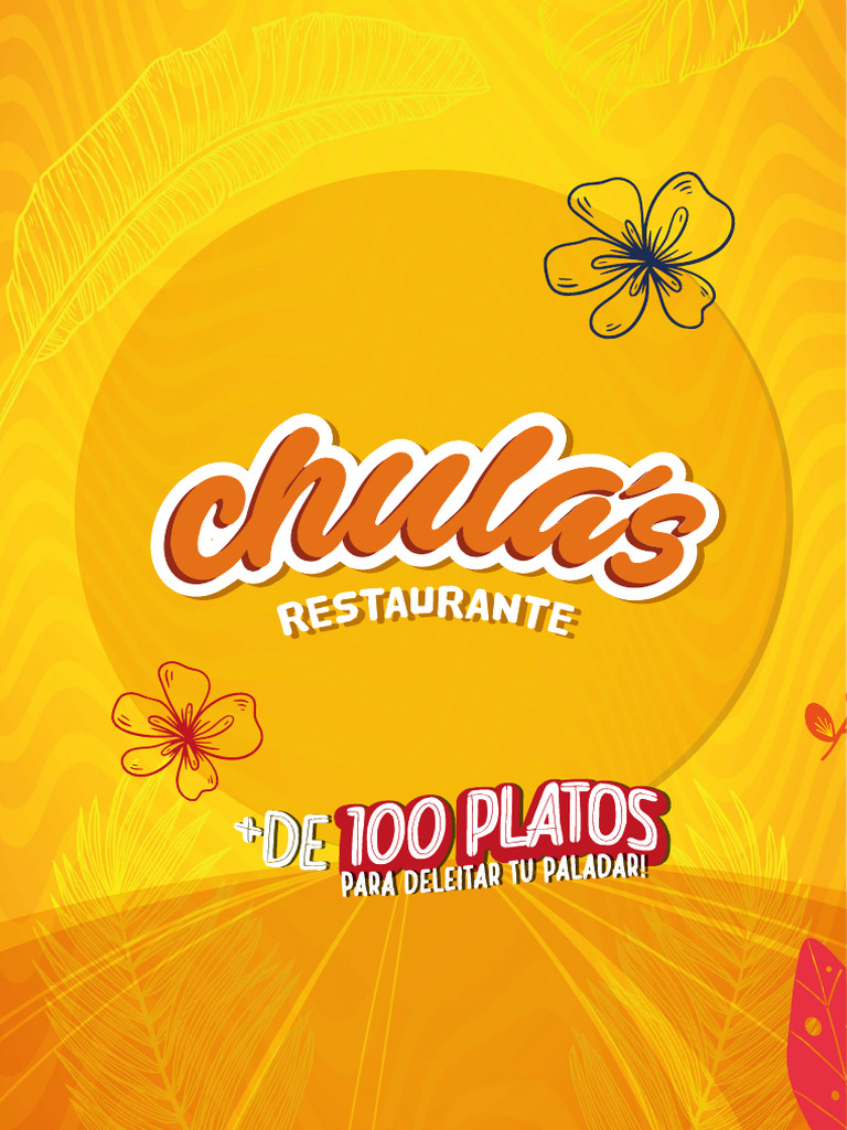 Menu Chulas Web | PDF