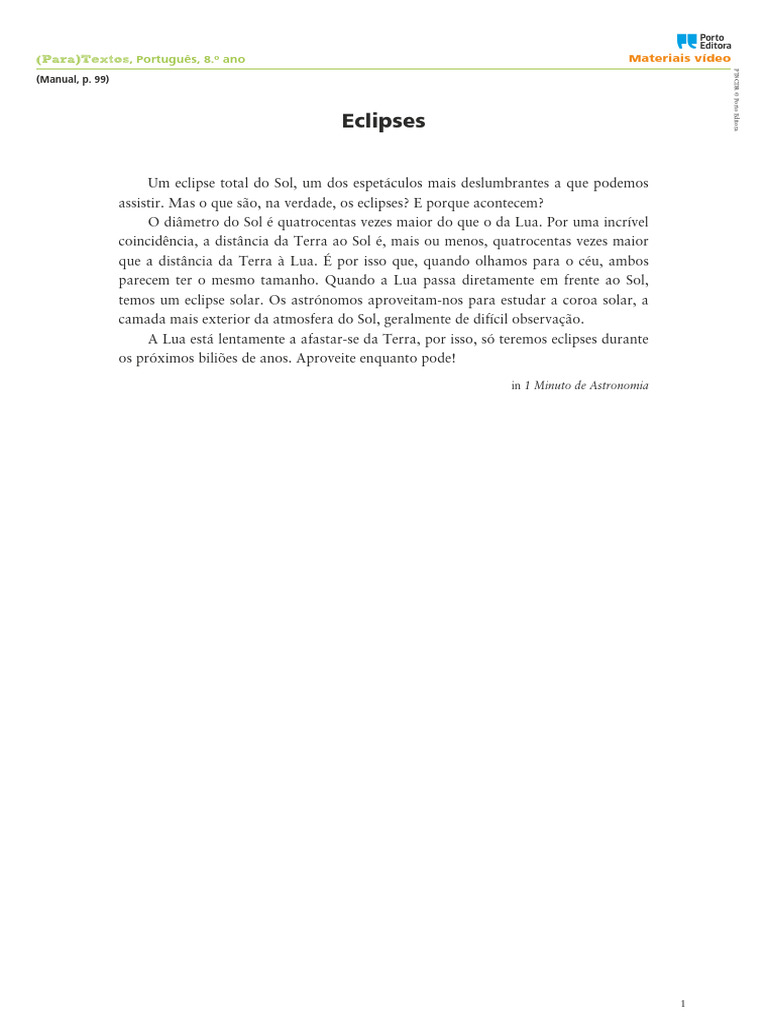 pt8 Eclipses Trans | PDF