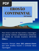 Erosão Hídrica e Formação de Ravinas | PDF | Erosão | Geomorfologia
