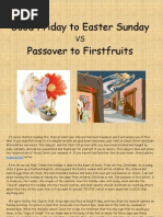 Download The Truth About Good Friday to Easter Sunday vs Passover to Firstfruits by Patrick A Robinson SN85498388 doc pdf
