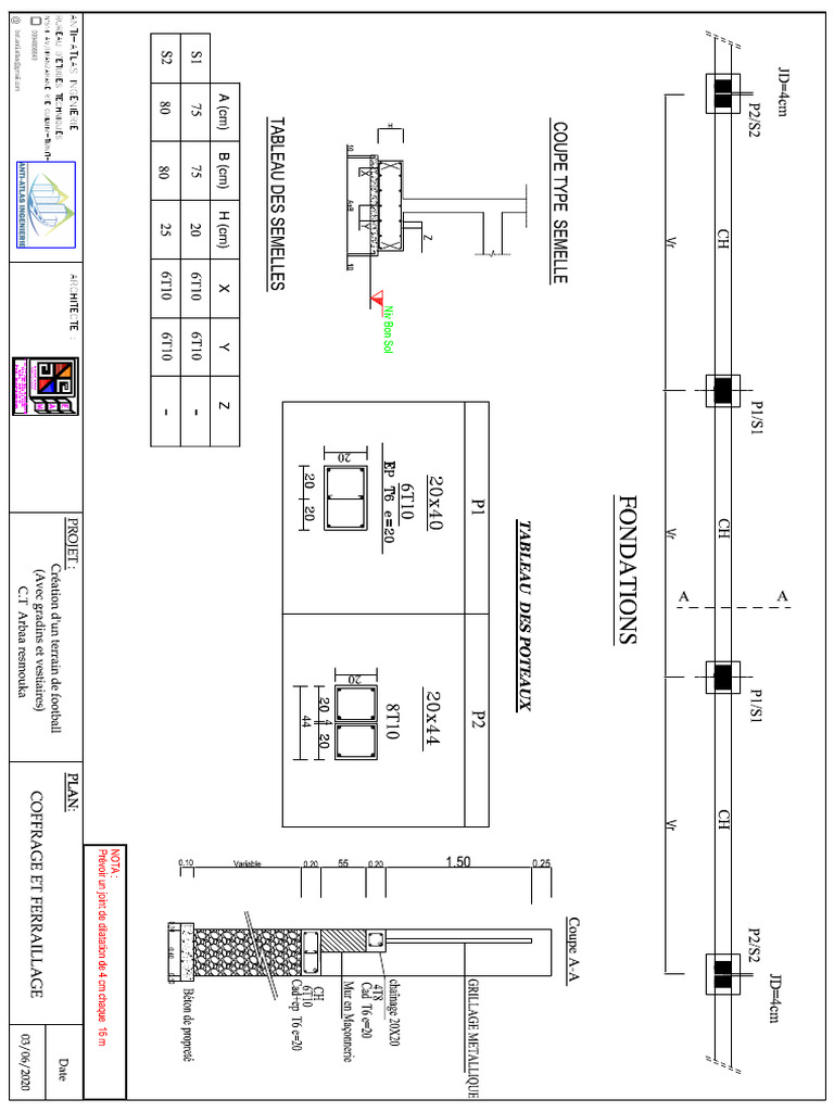 Plan De Mur De Cloture Pdf