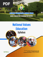 BECE 2025 Timetable for Abuja ERC | PDF | Science