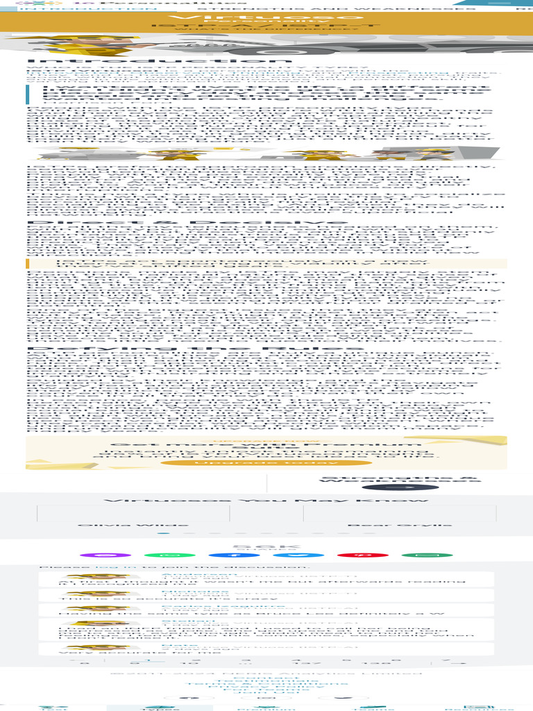 Introduction ISTP Personality (Virtuoso) 16personalities | PDF ...