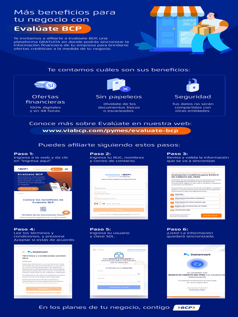 Beneficios de Evalúate BCP para PYMES | PDF