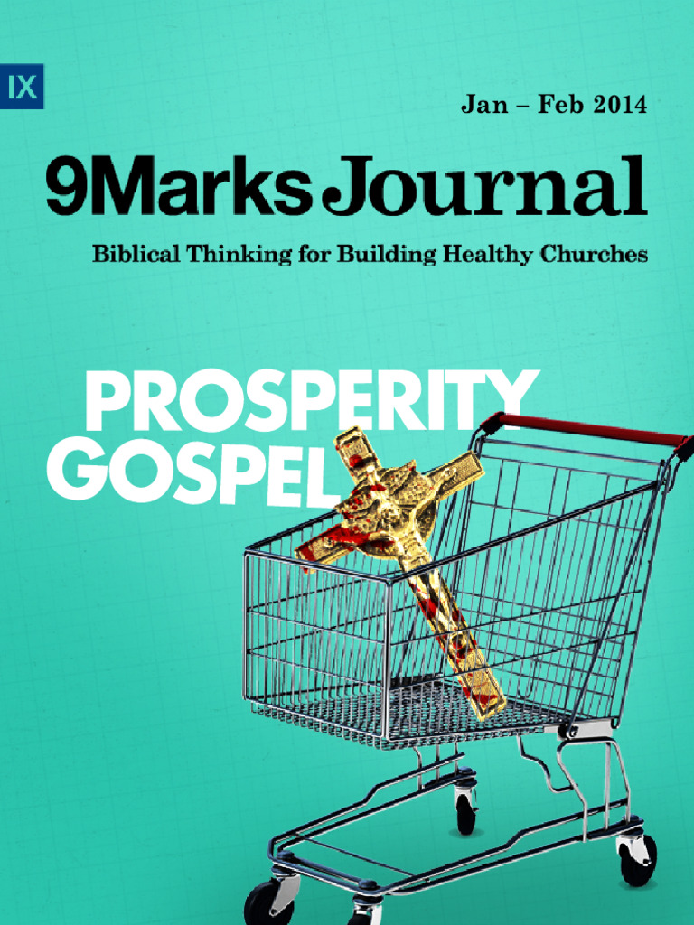 9marks Journal 2014 Jan-Feb | PDF | Prosperity Theology | Jesus