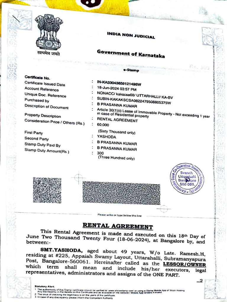 Rental Agreement for Residential Property | PDF | Lease | Financial Capital
