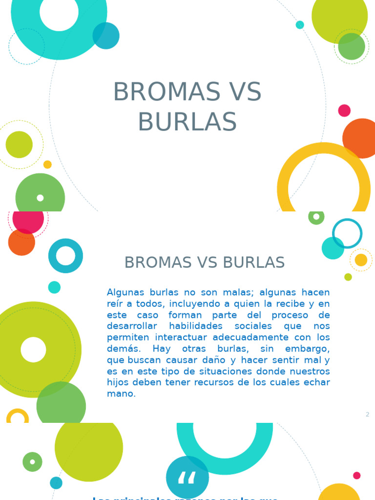 Bromas vs Burlas | PDF
