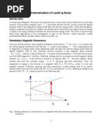 Download Cycle-III Expt 9 ESR - Lande g Factor by Swapnil Babele SN85503000 doc pdf