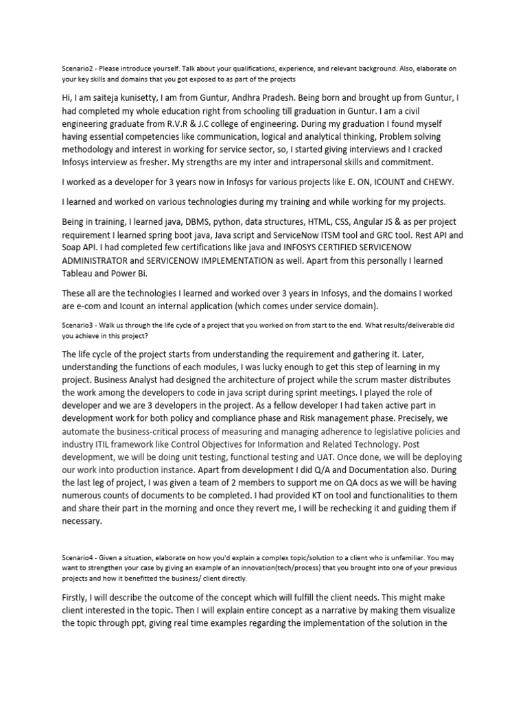 Civil Engineer's Journey in Tech Consulting | PDF | Risk | Risk Assessment