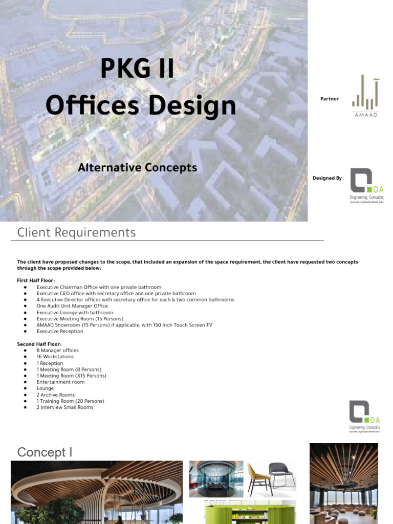 PKG2 Offices Alternative - Amaad Project | PDF