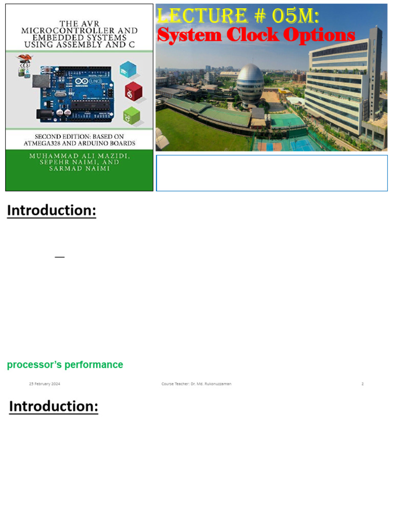 Microcontroller Clock Source Options | PDF | Electronic Oscillator ...
