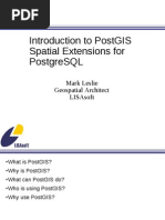 Introduction To PostGIS v1.0