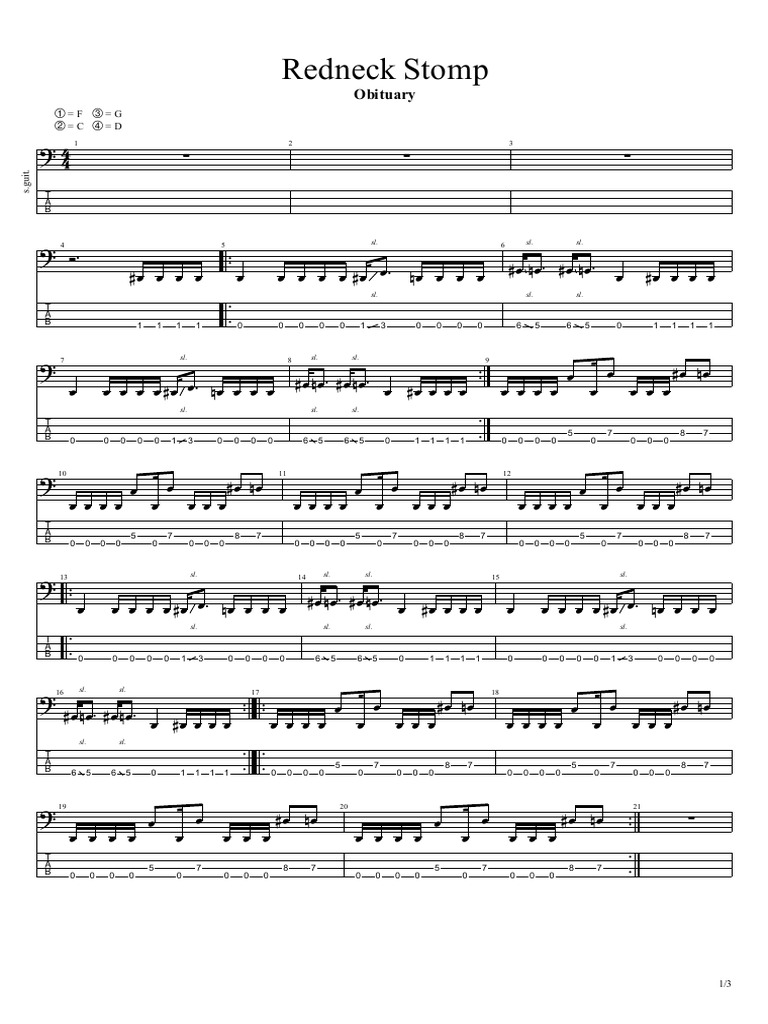 Redneck Stomp Sheet Music | PDF