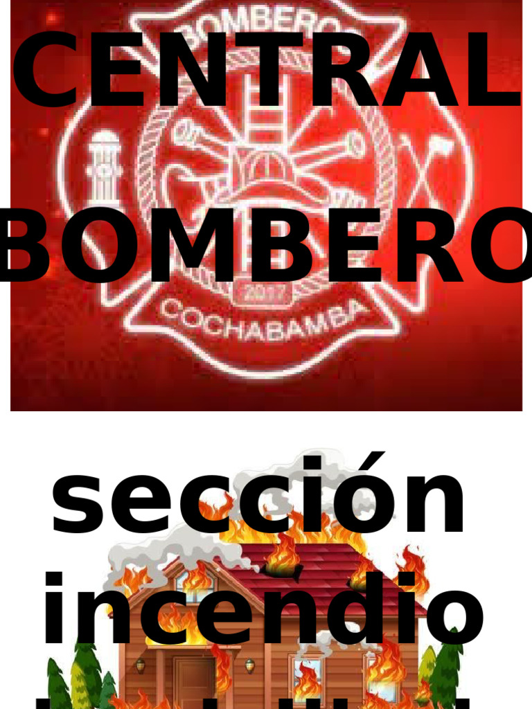 Letrero Bomberos | PDF