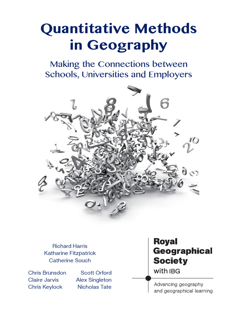 Enhancing Quantitative Methods in Geography | PDF | Statistics ...