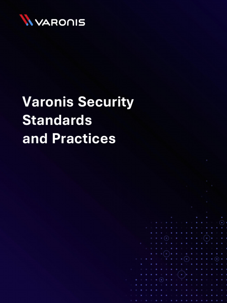 Varonis Security Standards Overview | PDF | Security | Computer Security