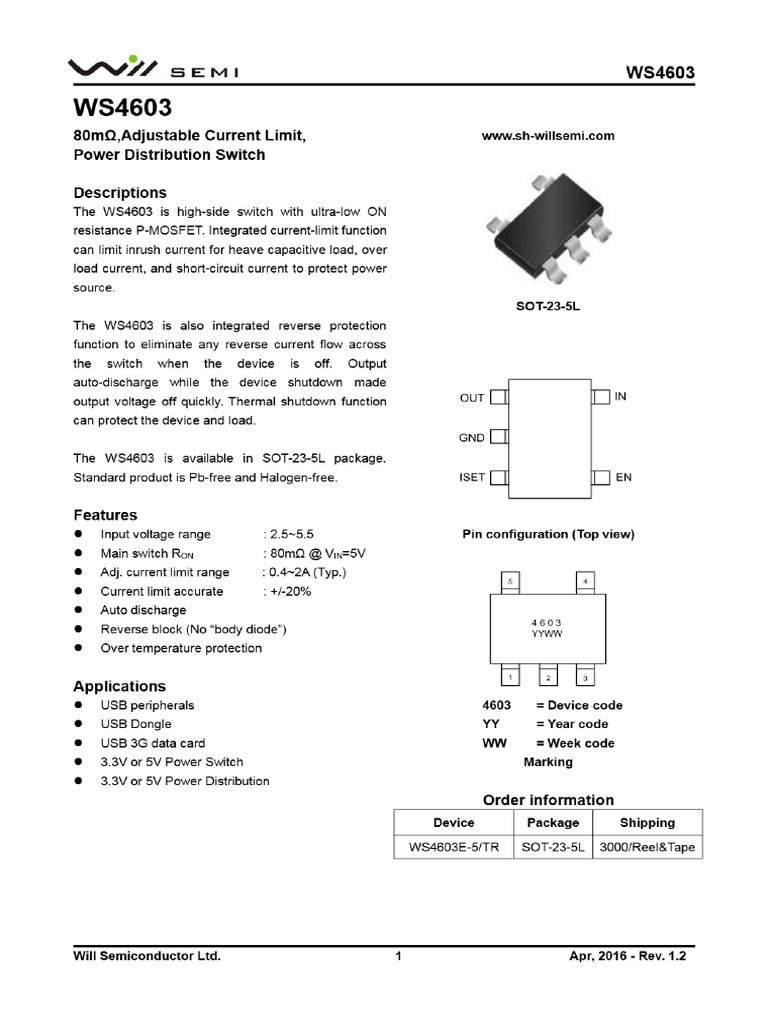 Ws4603e 5 | PDF