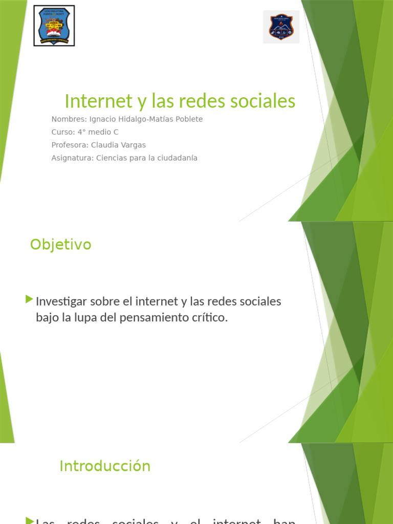 Internet y Las Redes Sociales IGNACIO | PDF