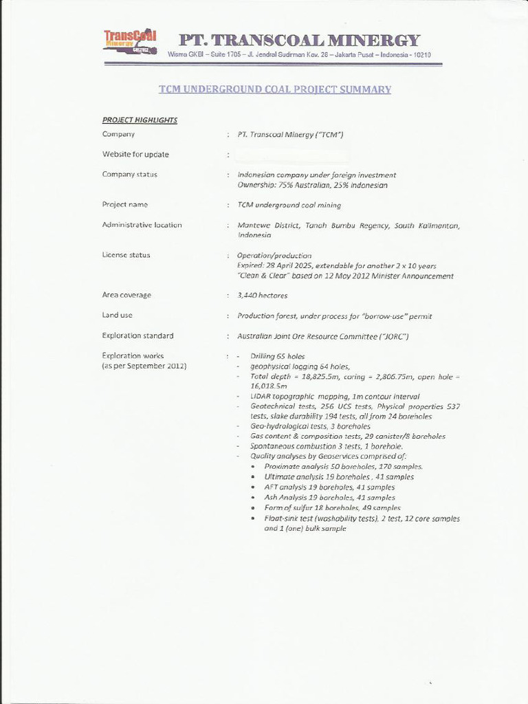 TCM Summary | PDF