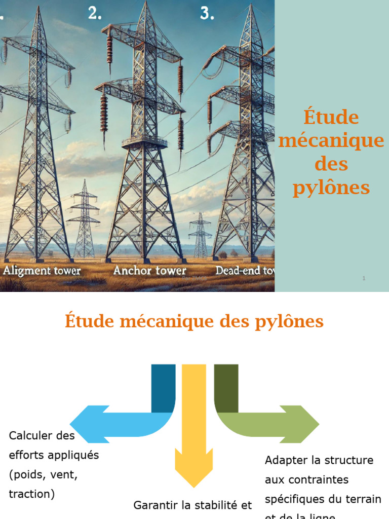Étude des types de pylônes électriques | PDF | Plaie