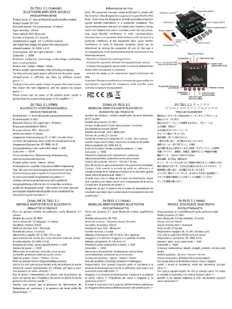Amplificateur Audio | PDF