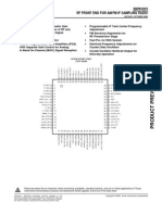 Features: SN761631 RF Front End For Am/Fm If Sampling Radio