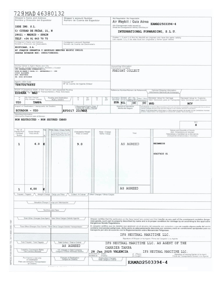 Guia Final Iec-25108 | PDF | Cargo