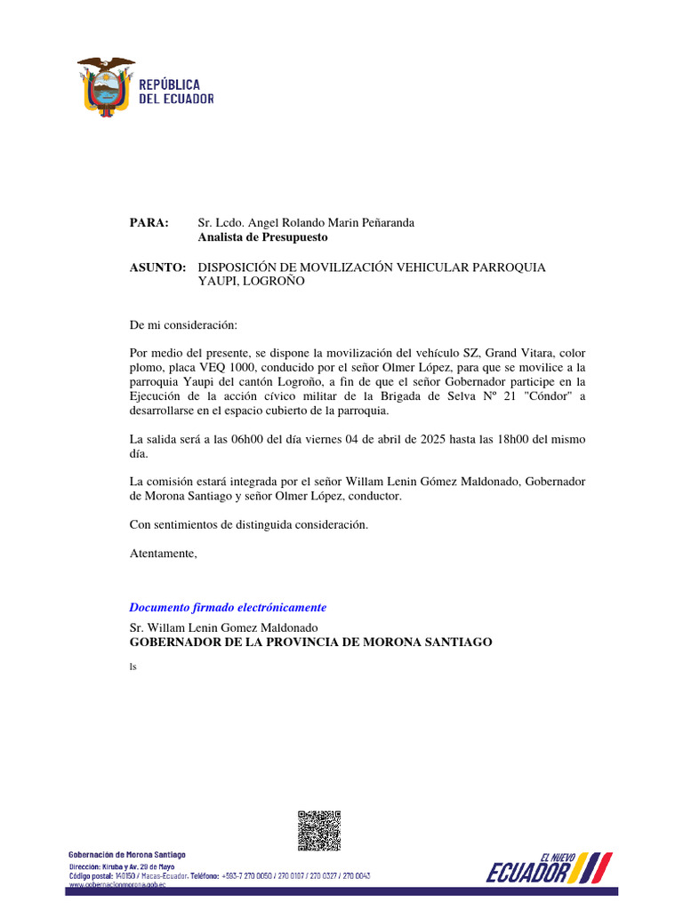 MDG-GMOR-2025-0980-MEMO | PDF