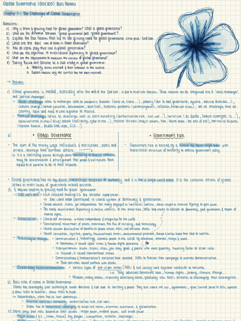 Chapter 1 Review | PDF