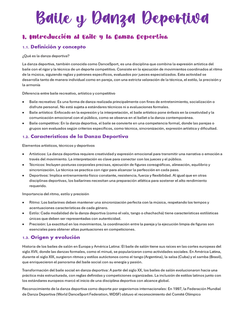 ARIANA - Baile y Danza Deportiva | PDF | Bailes | Baile de salón