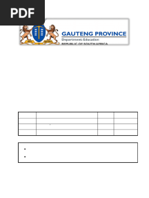 2024 Accounting Grade 10 Project -QP