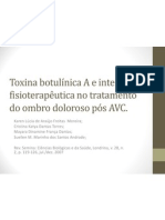 Toxina Botulínica A e Intervenção Fisioterapêutica No Tratamento