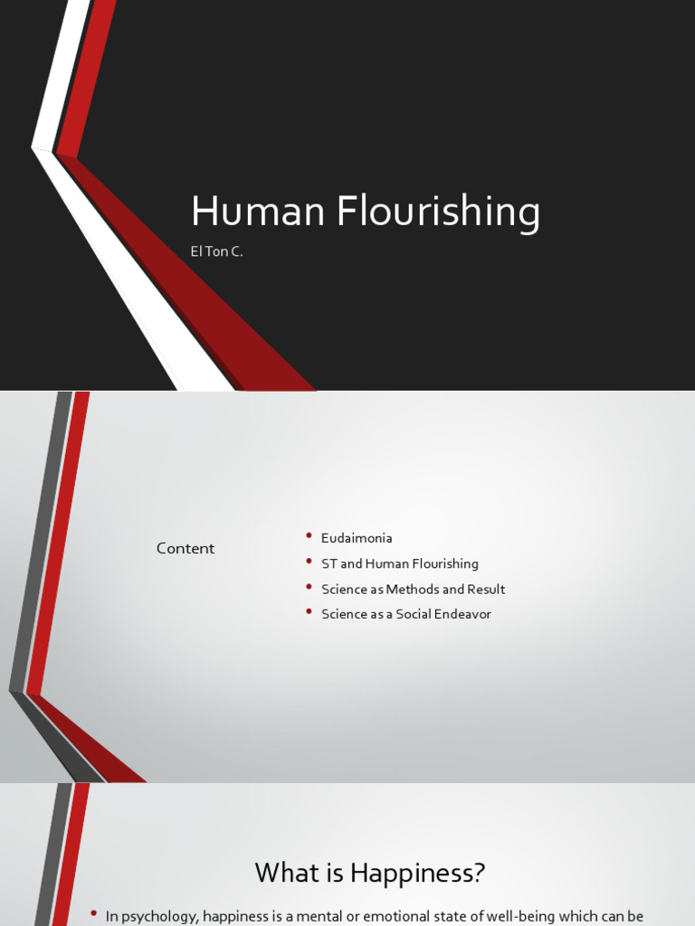 Philosophy of Happiness and Flourishing | PDF | Happiness | Personal ...