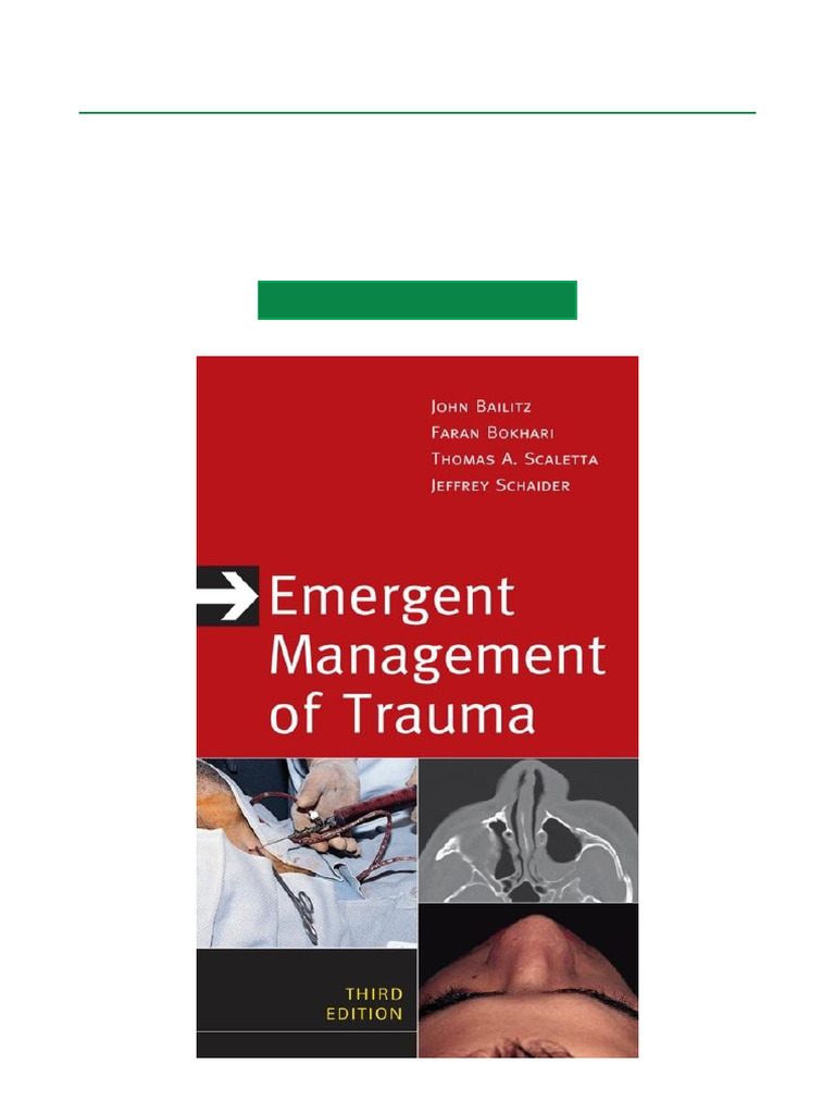 Trauma Management Guide - 3rd Edition | PDF | Ankle | Knee