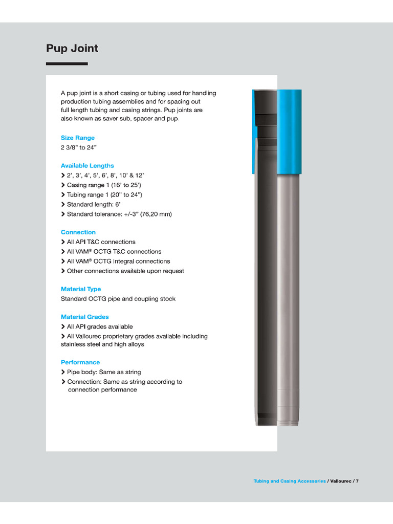 Pup Joint | PDF