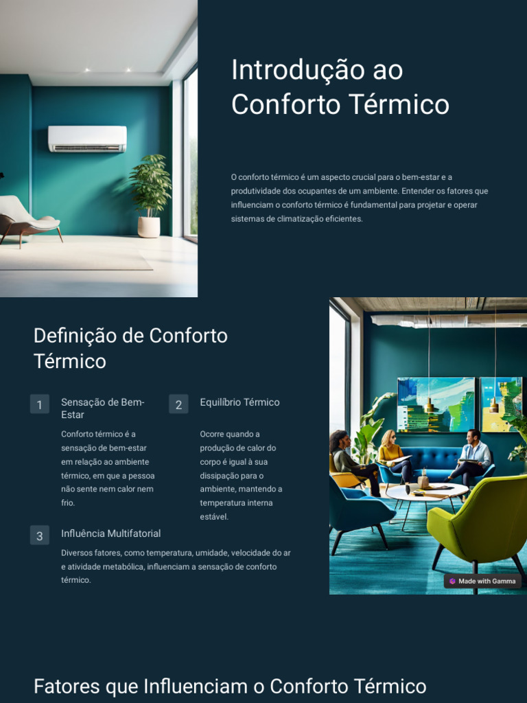 Entendendo o Conforto Térmico | PDF | Calor | Umidade
