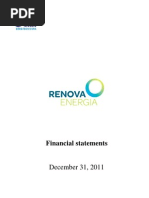 Financial Statements: December 31, 2011