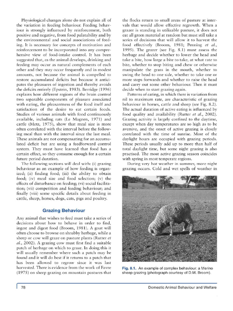 Image showcasing Feeding Behavior | PDF