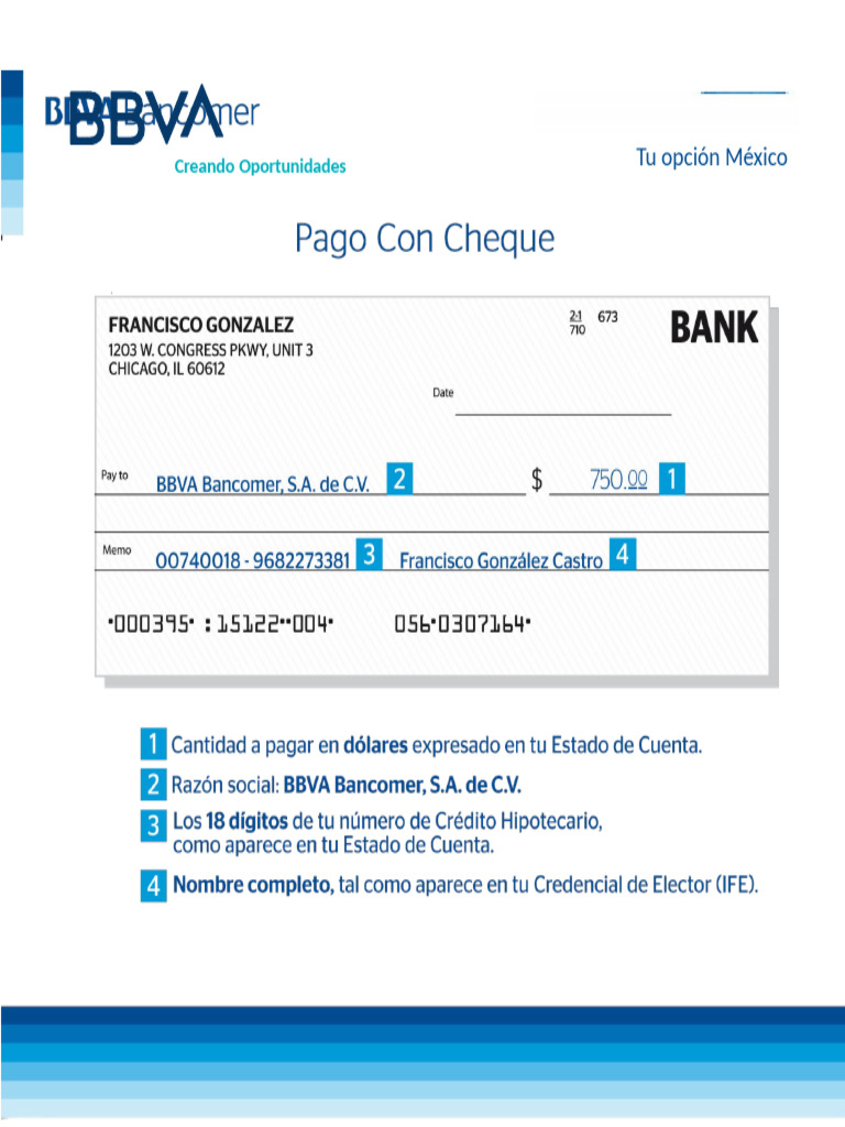 Do - 5 - Anexo 5 - Formato Cheque | PDF