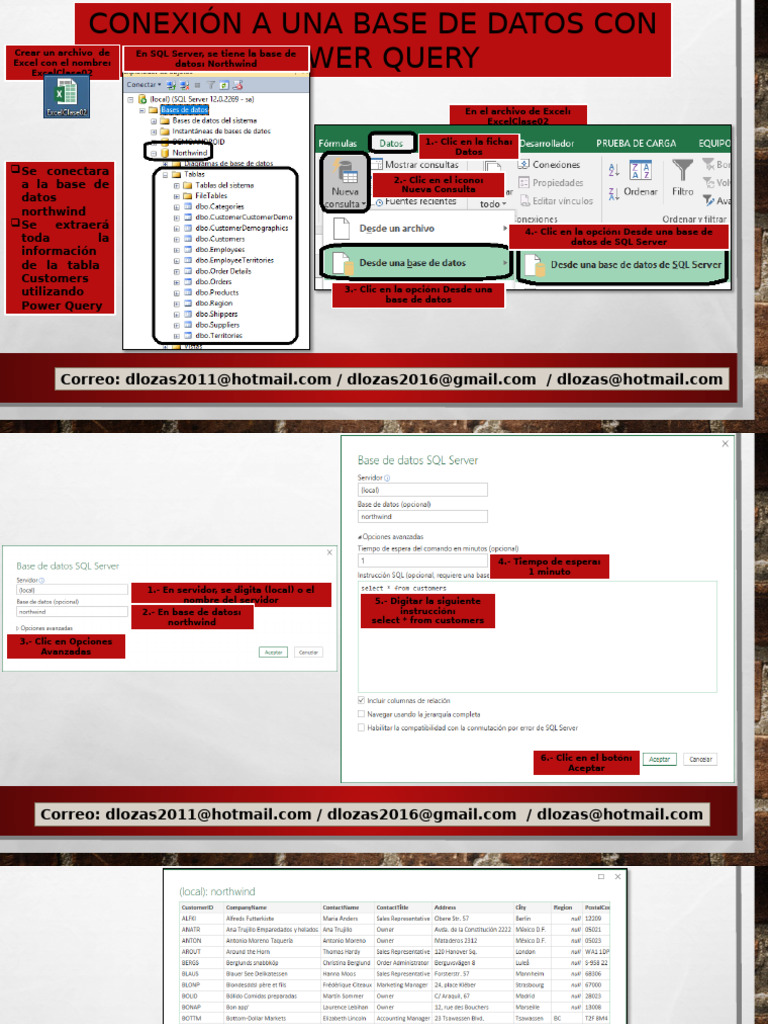 Conectar Power Query a SQL Server | PDF | Servidor SQL de Microsoft | SQL