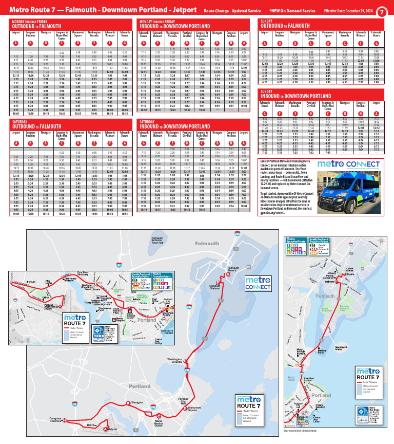Rte 7 Spread 12 29 24 2 | PDF | Public Transport