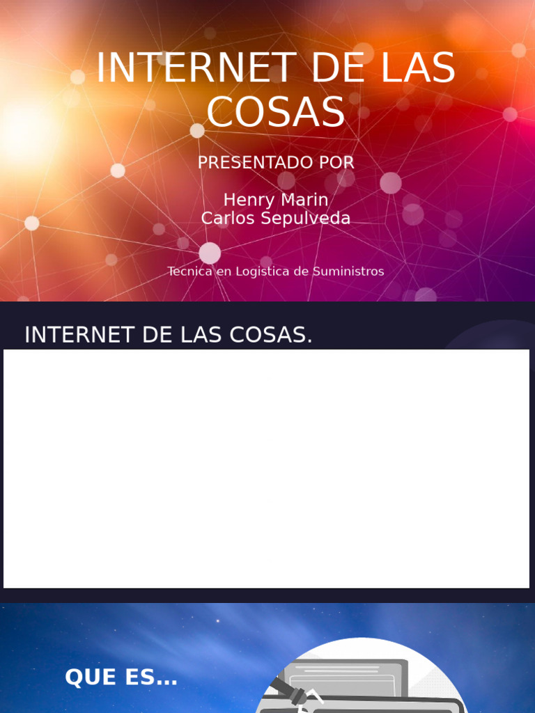 IoT en Logística: Eficiencia y Retos | PDF | Internet de las Cosas ...