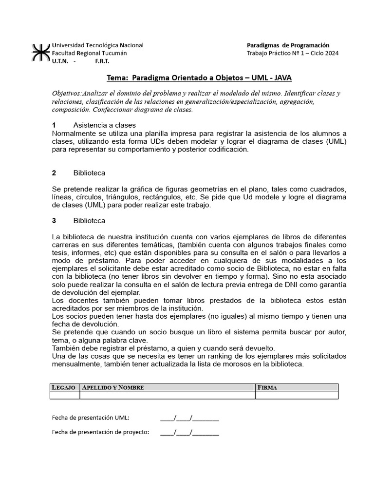 UML y Modelado en Java para Proyectos | PDF