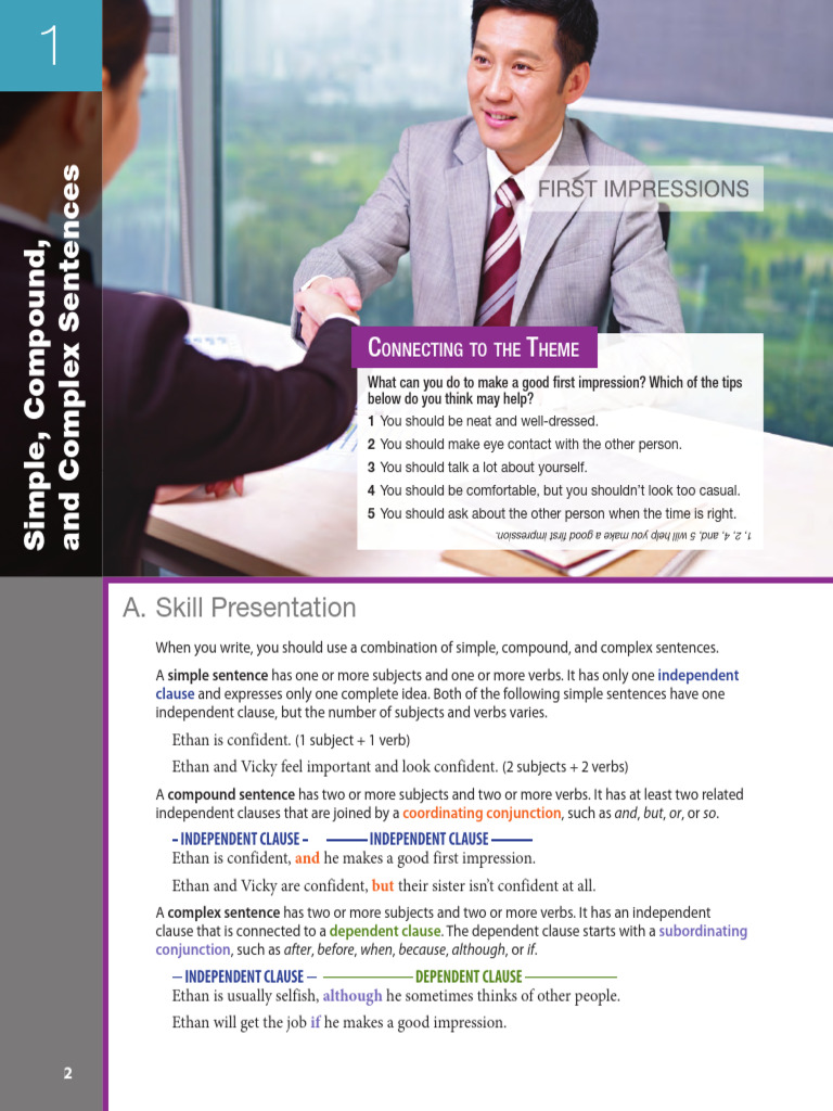 Skills For Effective Writing Level 3 Sample Content Pdf Subject